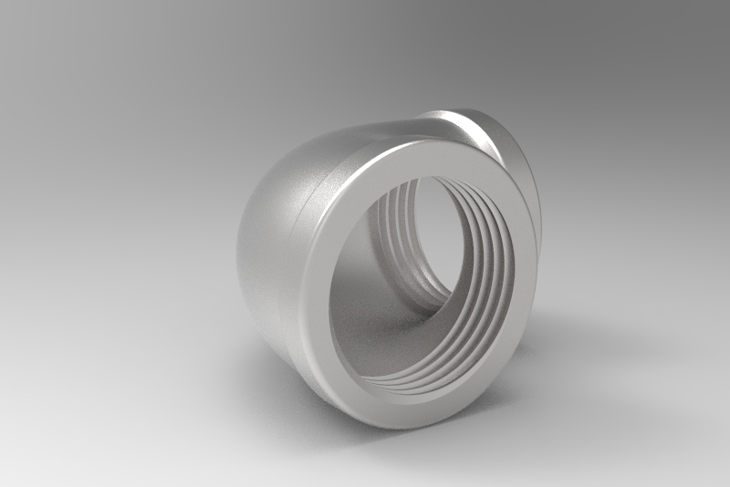 90弯头G 1不锈钢